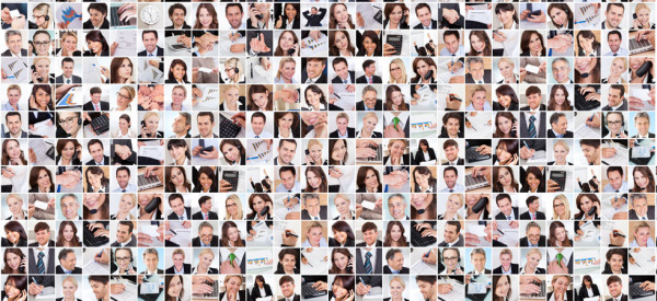 Large set of various business images