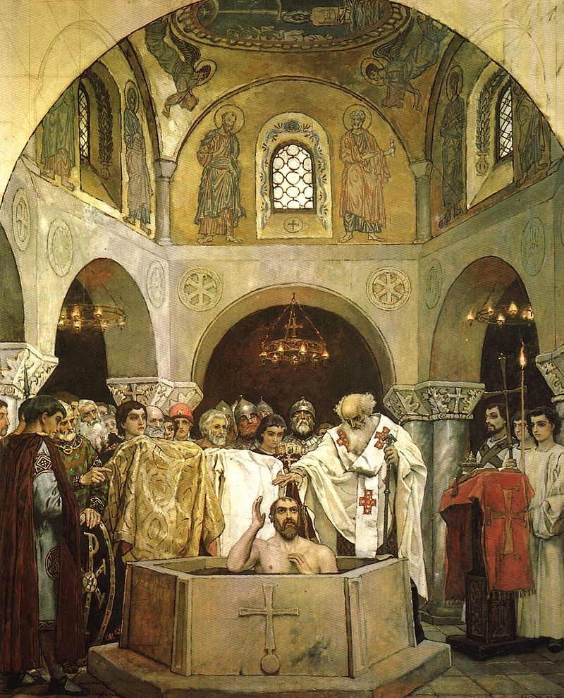 I_Baptisi tou _Vladimirou, ergo tou Bictor Vasnetsov, (1890)