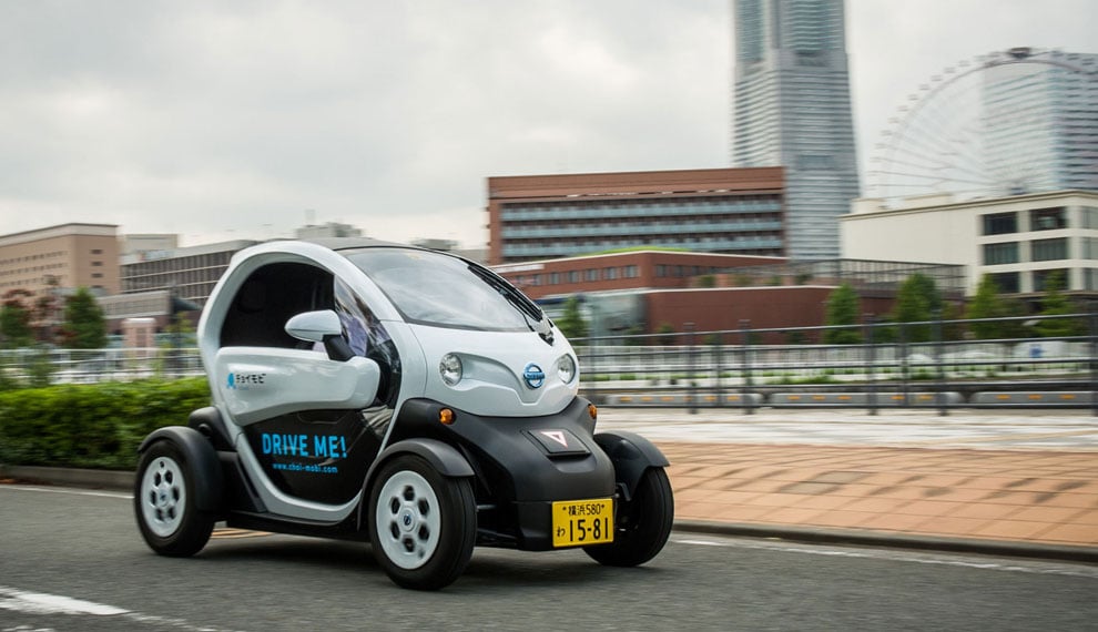 Car sharing service featuring Nissan’s ultra-compact electric