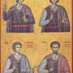 Οι Άγιοι τέσσερες Νεομάρτυρες Αγγελής, Μανουήλ, Γεώργιος και Νικόλαος από το χωριό Μέλαμπες της Κρήτης