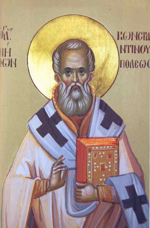 Risultati immagini per Άγιος Νήφων Πατριάρχης Κωνσταντινούπολης