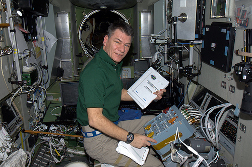 Ο Αστροναύτης της ΕSA Paolo Nespoli μοιράζεται με το κοινό εμπειρίες από το ταξίδι του στο Διάστημα