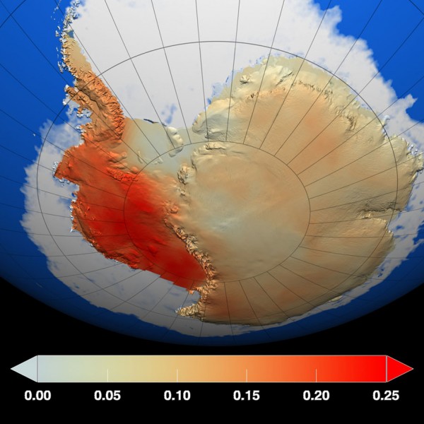 Οι πάγοι της Ανταρκτικής λιώνουν ταχύτερα, λόγω θερμών ρευμάτων