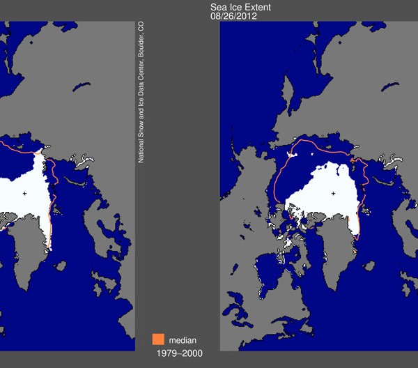 Ρεκόρ στο λιώσιμο των πάγων της Αρκτικής