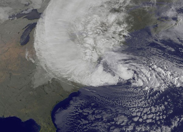Αποτέλεσμα της κλιματικής αλλαγής ο τυφώνας Sandy;