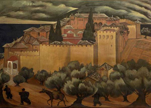 Το Άγιον Όρος στην ελληνική ζωγραφική του 20ου αι.