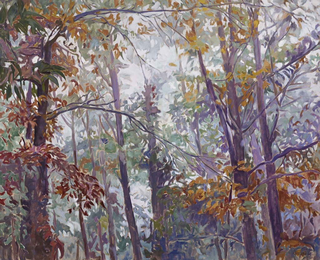 Δάσος, λάδι σε μουσαμά, 130χ160, εκ.2011