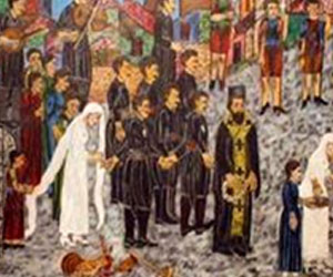 Τα κυπριακά έθιμα του γάμου μέσα σε ένα πίνακα