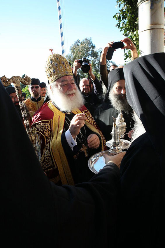 Επίσκεψη Πάπα και Πατριάρχη Αλεξανδρείας κ.κ. Θεοδώρου Β΄στη Μονή Βατοπεδίου