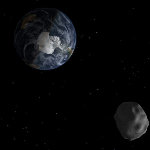 Αστεροειδής στο κοντινότερο πέρασμα από τη Γη