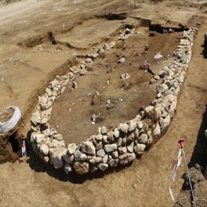 Μεταφορά κτιρίου Μυκηναϊκού οικισμού από ανασκαφή στον Πλαταμώνα Πιερίας