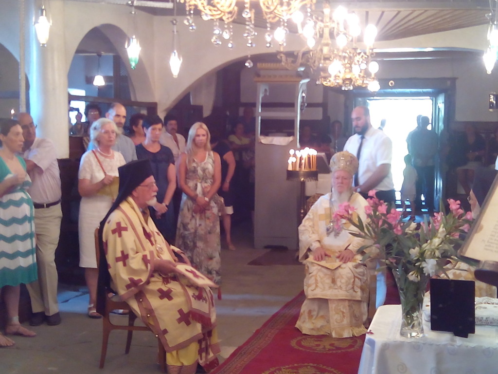 Ο Οικουμενικός Πατριάρχης σε μνημόσυνο της γενέτειράς του