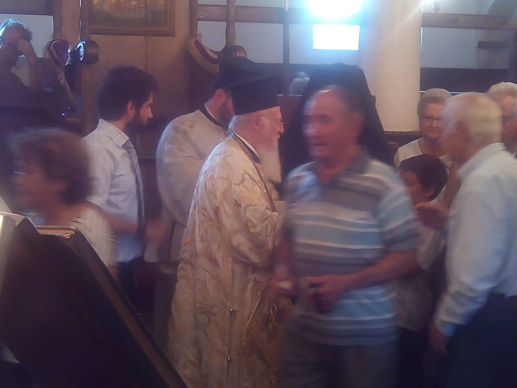 Ο Οικουμενικός Πατριάρχης σε μνημόσυνο της γενέτειράς του