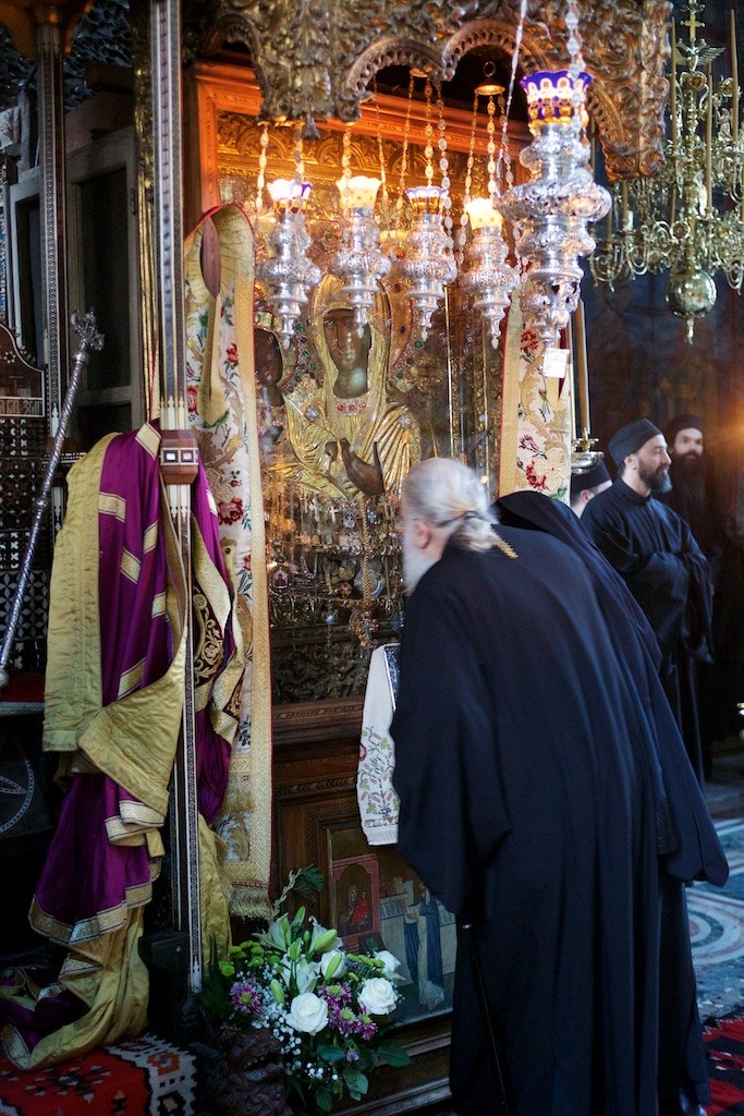 Πανήγυρις Ιεράς Μονής Χιλανδαρίου· Υποδοχή Γέροντα Εφραίμ