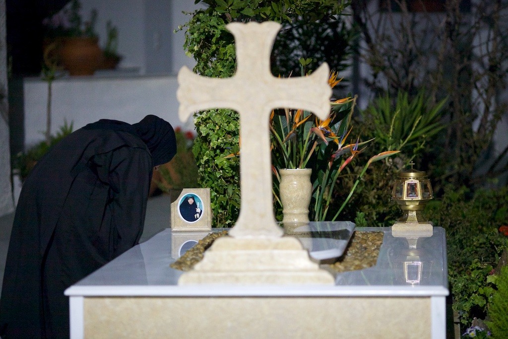 Τεσσαρακονθήμερο μνημόσυνο Γερόντισσας Χριστονύμφης Καθηγουμένης Παναγίας Παντανάσσης Κερατέας