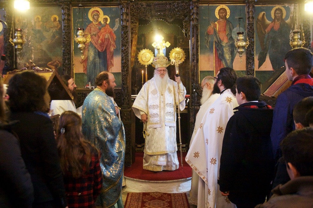Προσκύνημα στην Ιερά Μητρόπολη Αργυροκάστρου – Θ. Λειτουργία Κυριακή της Τυρινής