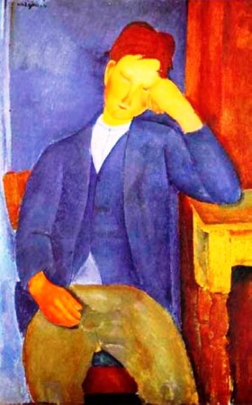 Mathitevomenos neos, Amedeo Modigliani (1918)