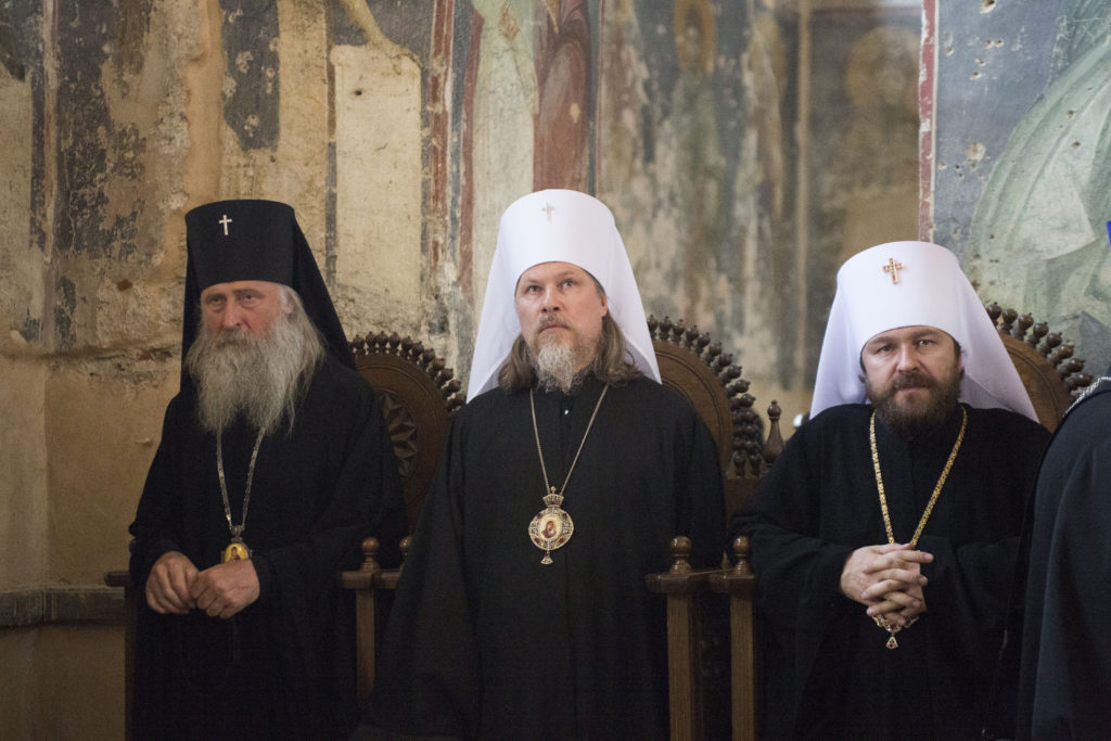 Υποδοχή του Πατριάρχη Μόσχας και πασών των Ρωσιών κ. Κυρίλλου στο Άγιον Όρος
