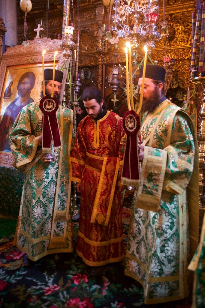 Πανηγυρίζοντας τον Παντοκράτορα Χριστό στην Ιερά Μονή Δοχειαρίου (Κυριακή Βαϊοφόρος)