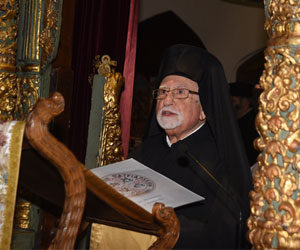 Προσφώνησις του Σεβ. Μητροπολίτου Νικαίας κ. Κωνσταντίνου κατά την εορτή του Οικουμενικού Πατριάρχου κ.κ. Βαρθολομαίου