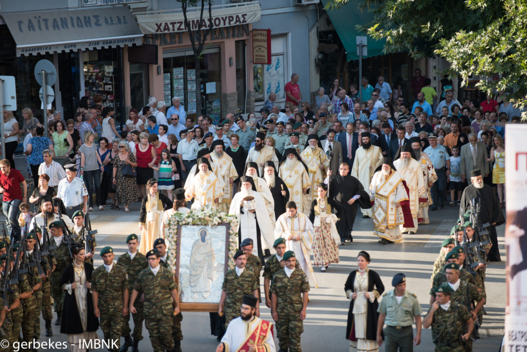 Πατριαρχική χοροστασία στο βήμα του Αποστόλου Παύλου στη Βέροια (29 Ιουνίου 2016)