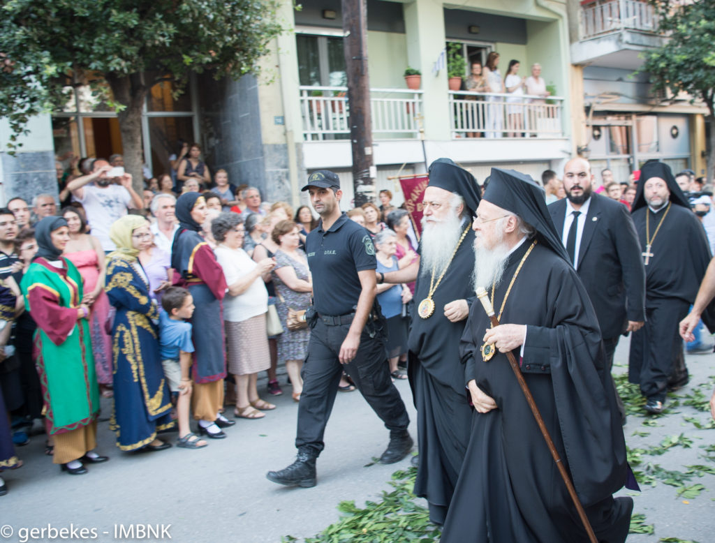 Πατριαρχική χοροστασία στο βήμα του Αποστόλου Παύλου στη Βέροια (29 Ιουνίου 2016)