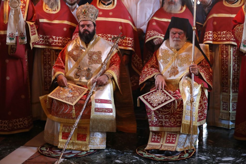 Ο εορτασμός της Κοίμησης της Θεοτόκου στο Βατοπαίδι (2016)