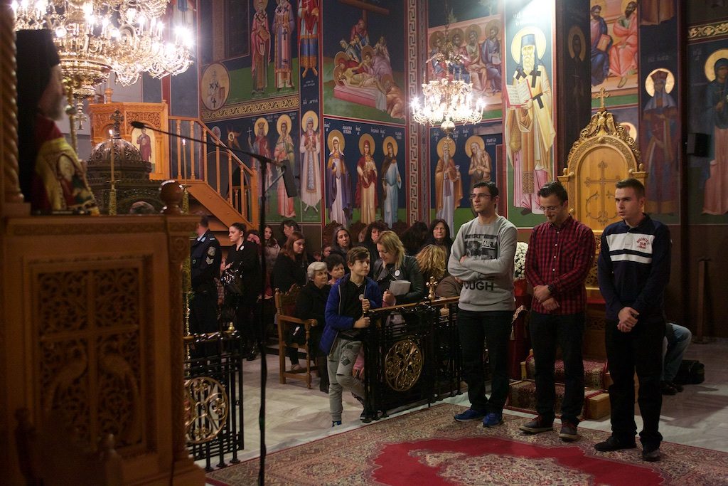 Αγρυπνία για την Αγία Ζώνη στο Μητροπολιτικό ναό Καλαμαριάς (13/11/2016)