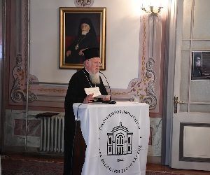 Ο Οικουμενικός Πατριάρχης κήρυξε την έναρξη Διεθνούς Επιστημονικού Συνεδρίου για τον Αρχιεπίσκοπο Αμερικής Μιχαήλ Κωνσταντινίδη