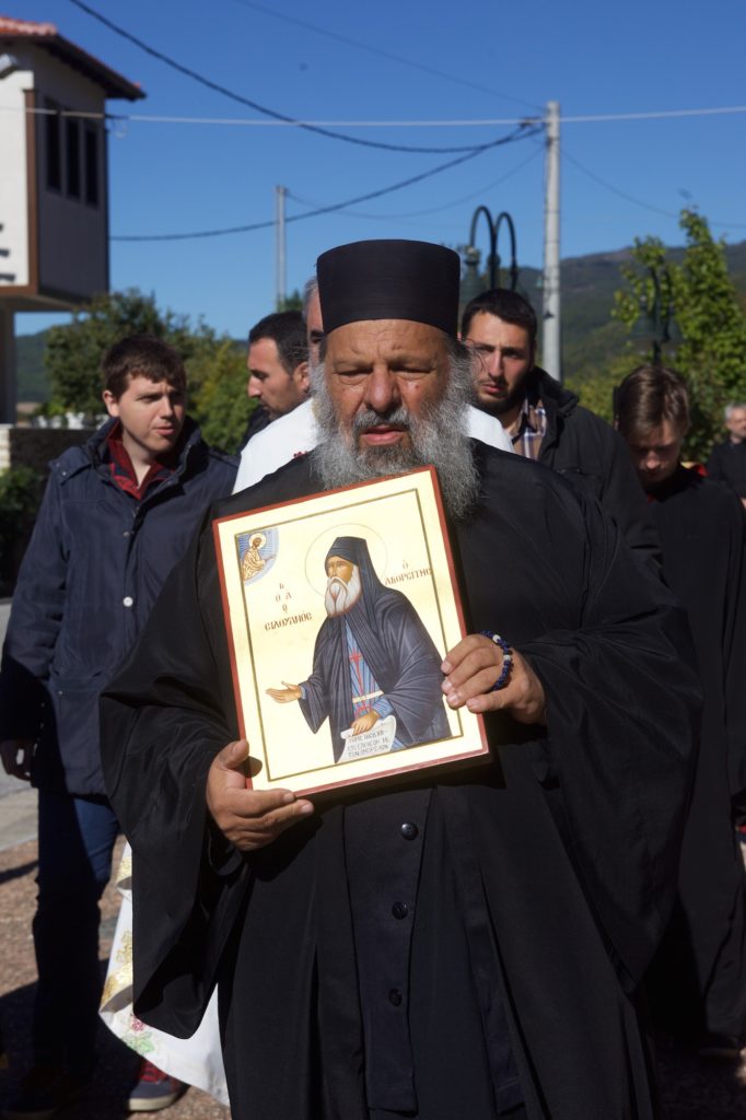 Άγιος Σιλουανός ο Αθωνίτης – Θεία Λειτουργία – Εγκαίνια του Μνημείου στο Γομάτι Χαλκιδικής