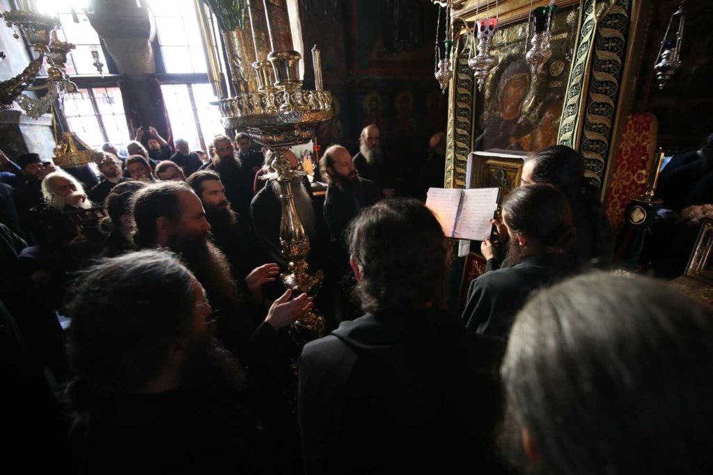 Πανήγυρη του Αγίου Ευδοκίμου στην Ι.Μ.Μ. Βατοπαιδίου (2017)