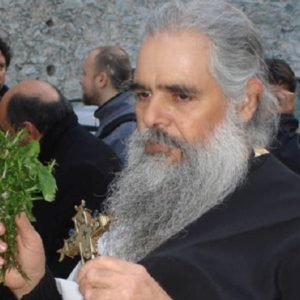 Ο Καθηγούμενος της Ιεράς Μονής Οσίου Γρηγορίου Αγίου Όρους στην Κύπρο