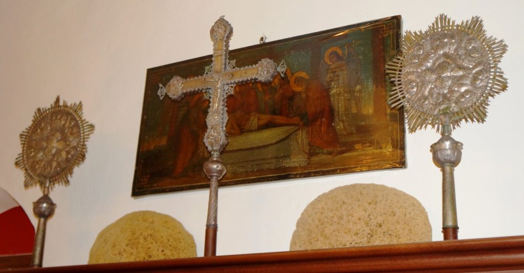 Εγκαίνια Ιερού Σκευοφυλακίου στον Ιερό Καθεδρ. Ναό Παναγίας Κεχαριτωμένης, Χώρας Καλύμνου