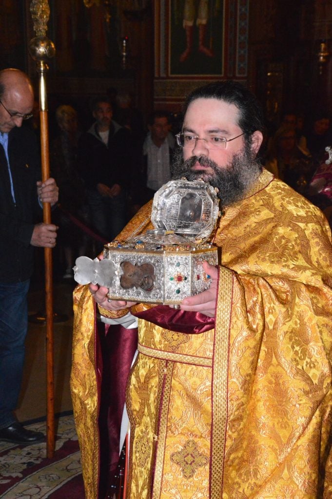 Υποδοχή της Τιμίας Κάρας του Αγ. Ιωάννου του Χρυσοστόμου στη Μητρόπολη Λεμεσού