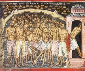 Διάσωση της εκτέλεσης στο Νταχάου από τους αγίους Τεσσαράκοντα!