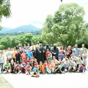Φιλοξενία παιδιών από ολόκληρη την Πιερία  στο Μοναστήρι Αγίου Γεωργίου Ρητίνης