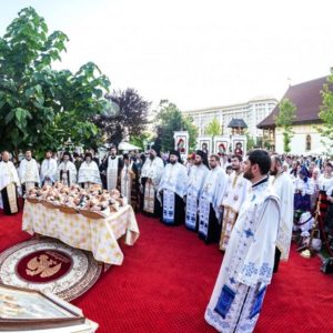 Λαμπρός εορτασμός της Παναγίας Προδρομίτισσας στο Βουκουρέστι