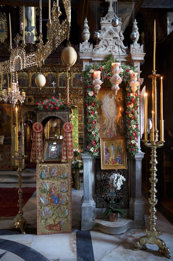 Άγιον Όρος: Εορτή της Μεταμορφώσεως, πανήγυρη στην Ι. Μ. Παντοκράτορος