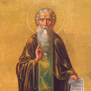 Ο πρώτος Άγιος Γέροντας του Οσίου Γερασίμου, Όσιος Θεόφιλος ο Μυροβλύτης, ο εν Καψάλα Αγίου Όρους