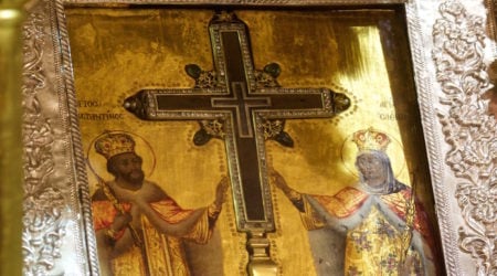 H Παναγία του «Όρους των Ελαιών» και ο Τίμιος Σταυρός στην πόλη του Αγίου Δημητρίου