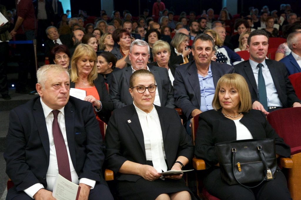 Υποδοχή του Μακαριωτάτου Αρχιεπισκόπου Αλβανίας κ. Αναστασίου στην Αίθουσα Τελετών ΑΠΘ