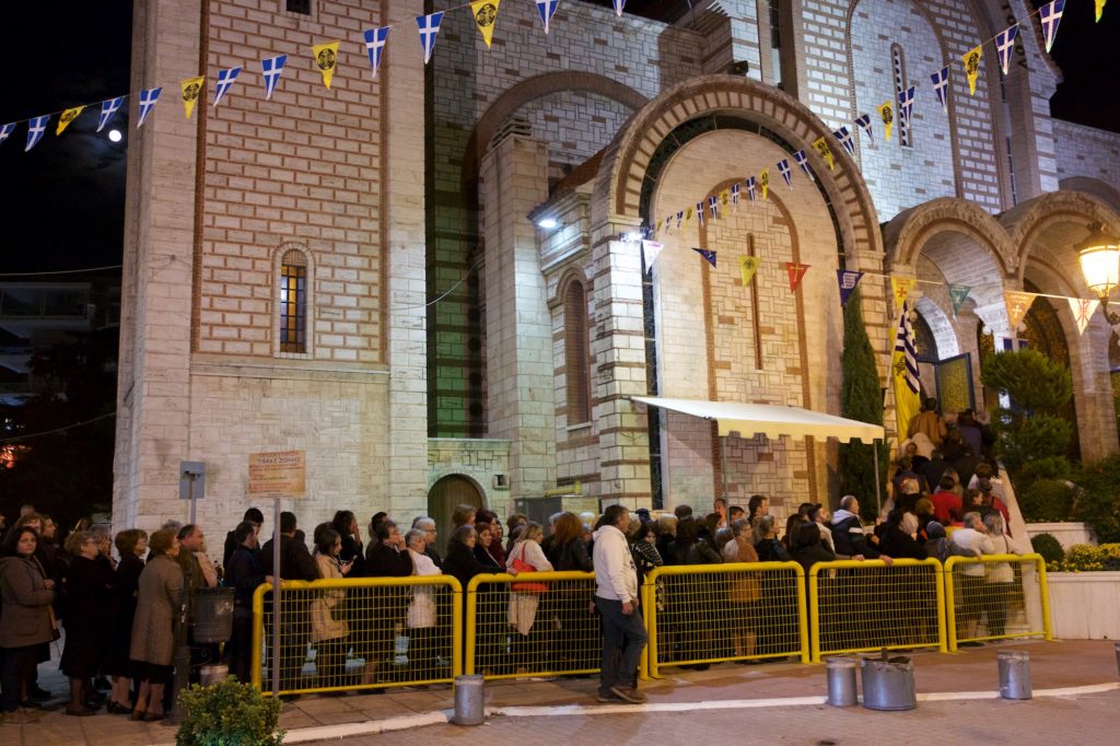 Άφιξη και υποδοχή της Αγίας Ζώνης στον Εύοσμο Θεσσαλονίκης