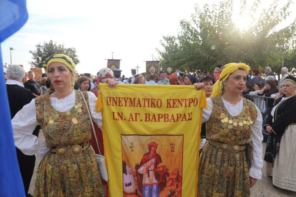Η Παναγία του «Όρους των Ελαιών» και ο Τίμιος Σταυρός από την Αγία Σιών στην Θεσσαλονίκη