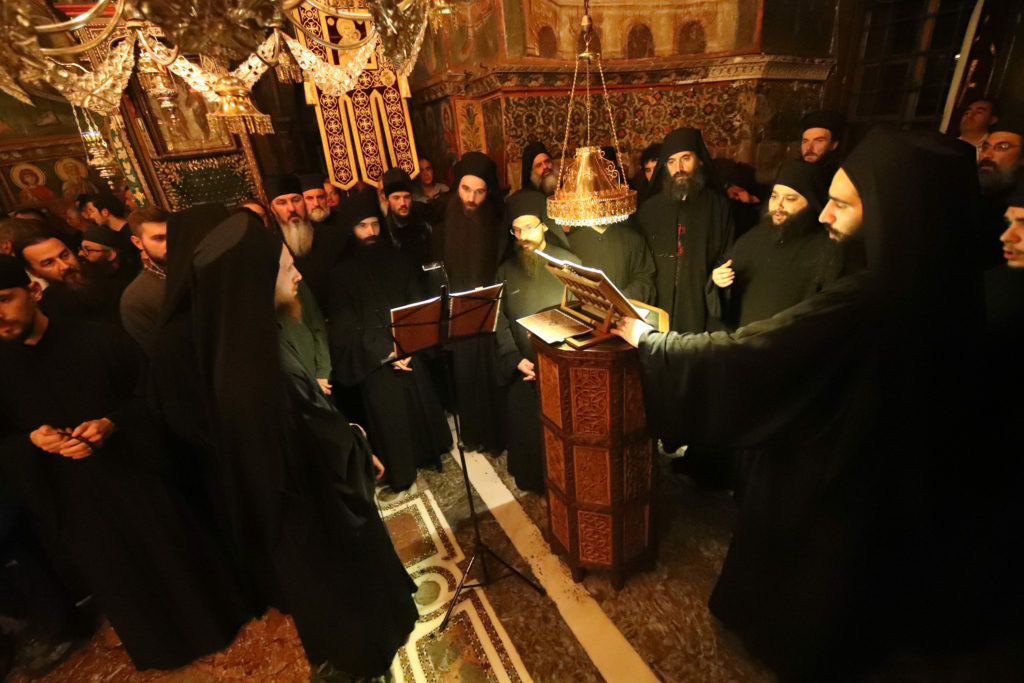 Ιερά Πανήγυρις Αγίου Ευδοκίμου στην Ι.Μ.Μ. Βατοπαιδίου (2018)