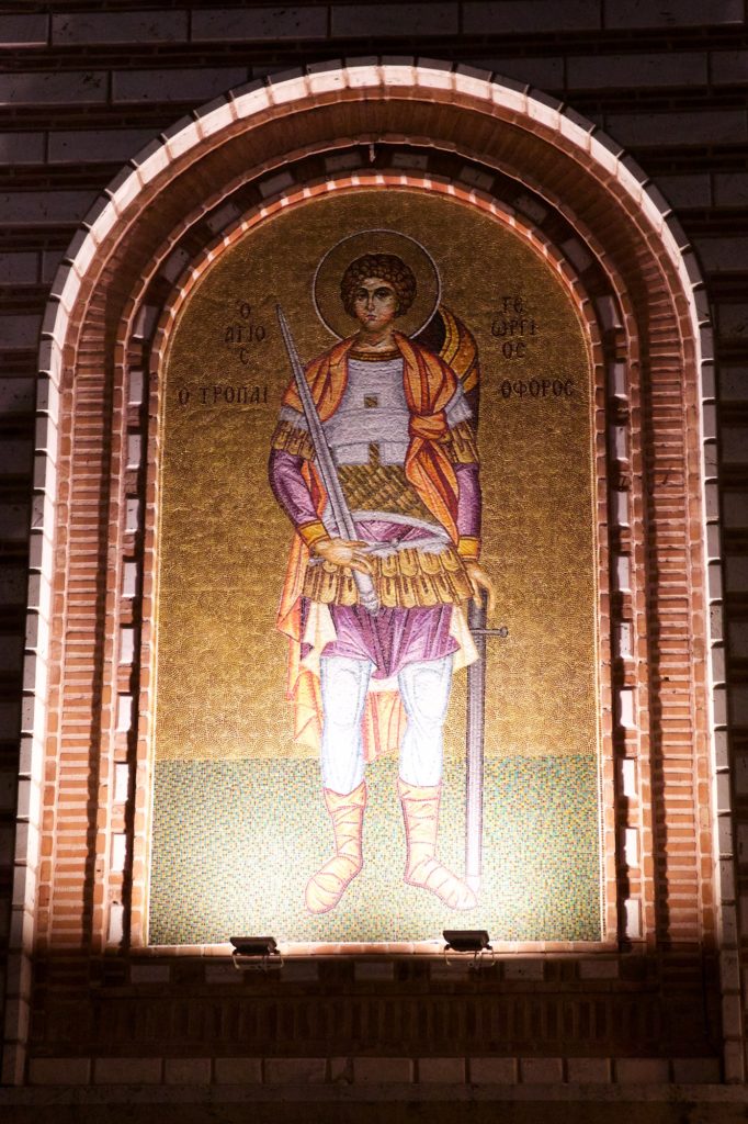 Yποδοχή της ιεράς Eικόνας Παναγίας της Τριχερούσας στη Νεάπολη Θεσσαλινίκης