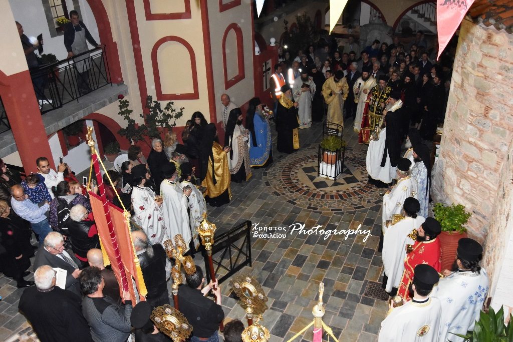 Λαμπρός εορτασμός της Ι. Μονής Οσίου Δαυΐδ του Γέροντος