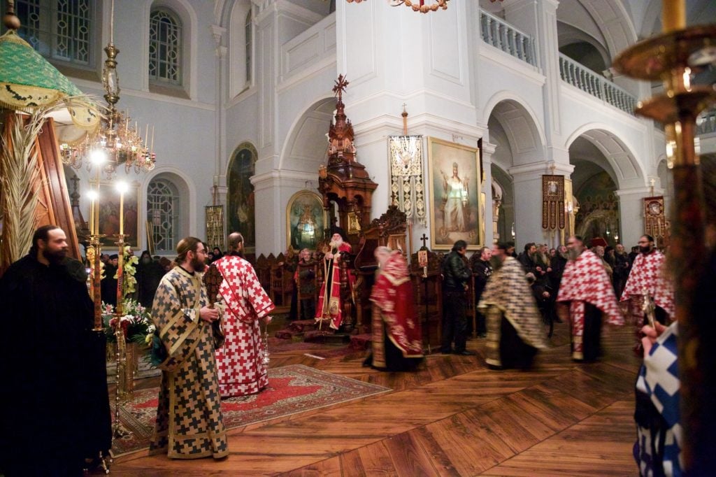 Μέγας Εσπερινός και Αγιασμός στην εορτάζουσα Σκήτη του Αγίου Ανδρέα