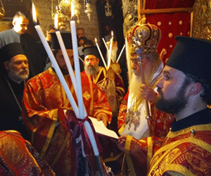 Ο βυζαντινός χορός «Τρόπος» στο Πατριαρχείο Ιεροσολύμων