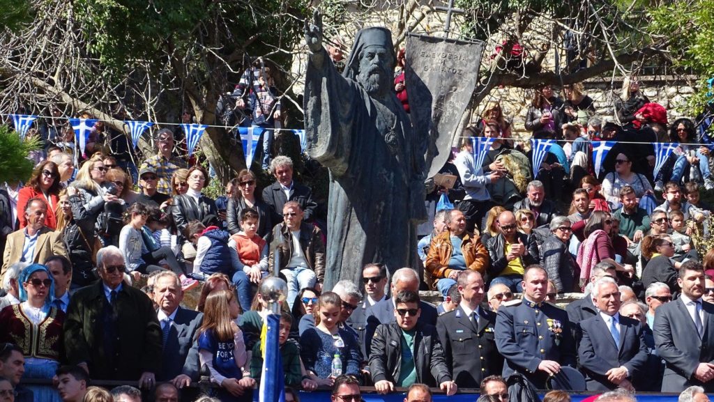 Τιμώντας τους ήρωες εκεί που  έπεσε η πρώτη τουφεκιά της Ελληνικής Επανάστασης