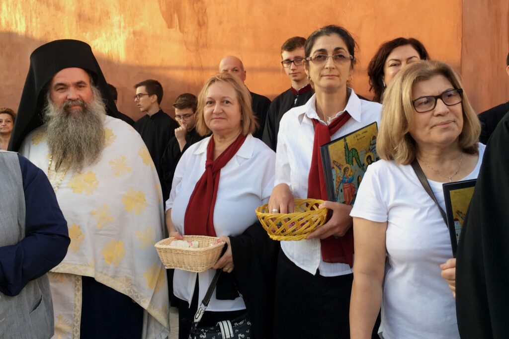 Υποδοχή ιερά εικόνος Παναγίας Εσφαγμένης στην Νέα Ευκαρπία Θεσσαλονίκης